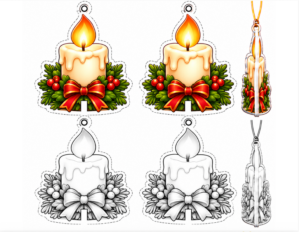 🎄 Adornos del Pesebre para Armar | Más de 30 Figuras Navideñas | PDF Imprimible