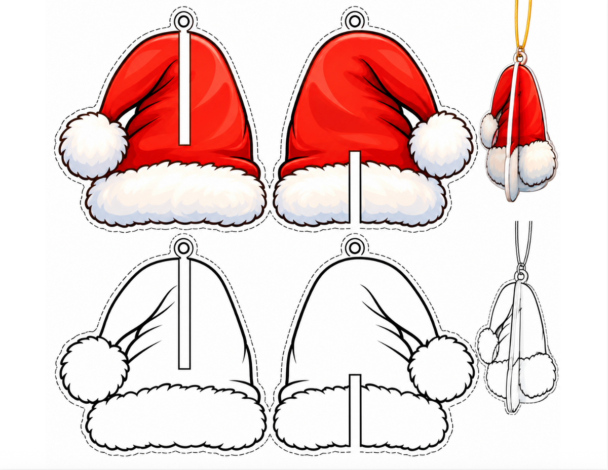 🎄 Adornos del Pesebre para Armar | Más de 30 Figuras Navideñas | PDF Imprimible