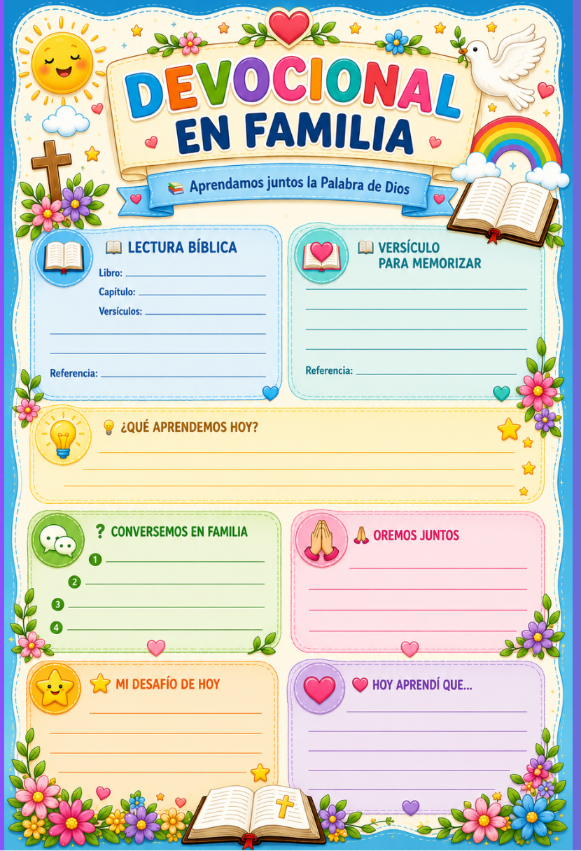 81 Historias Bíblicas para Colorear | Devocional en Familia con PDF Imprimible