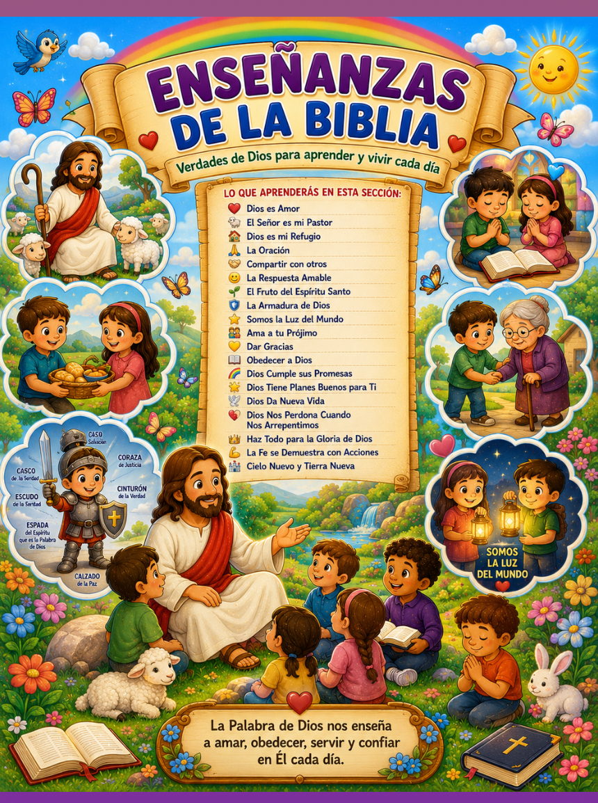 81 Historias Bíblicas para Colorear | Devocional en Familia con PDF Imprimible