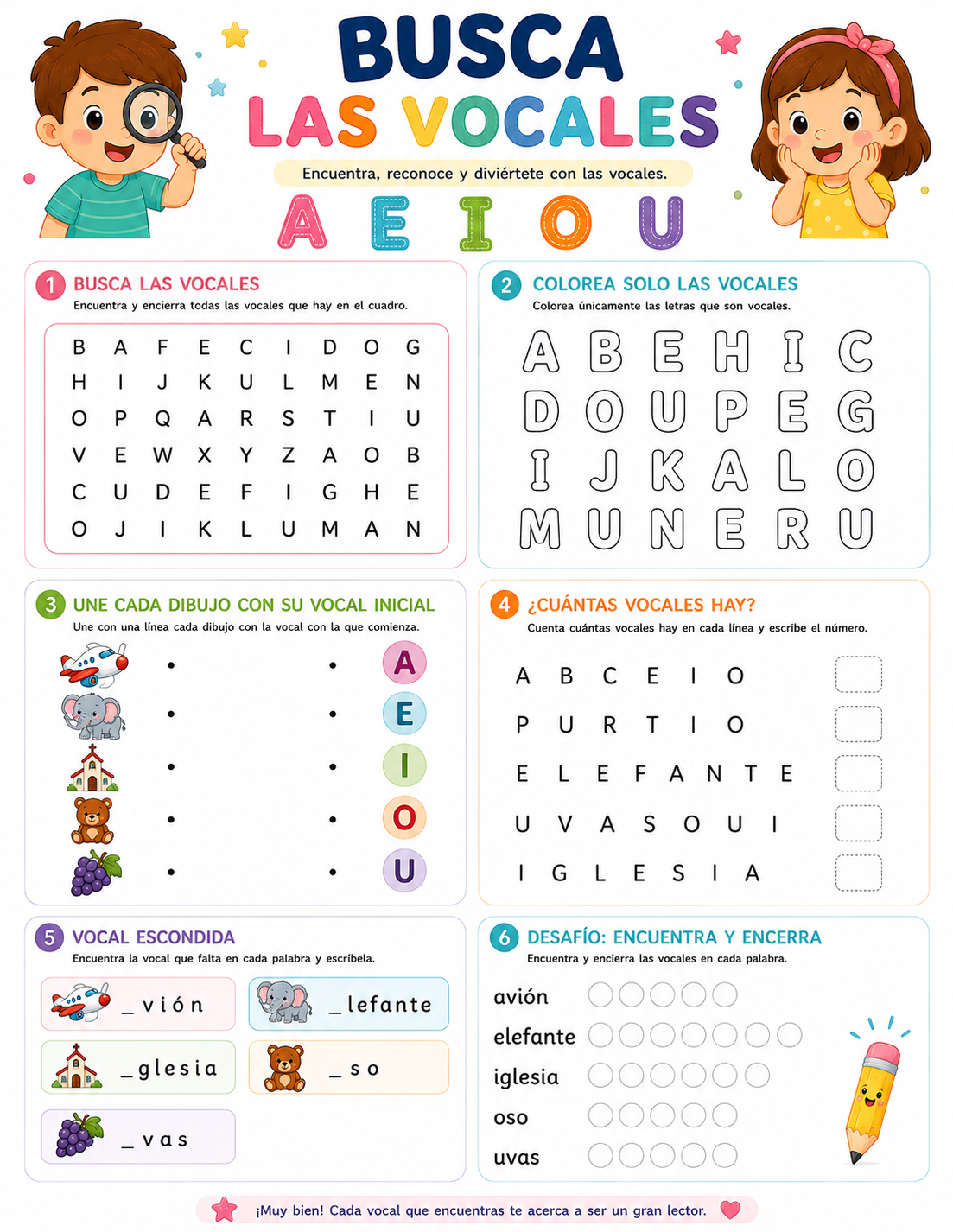 Aprende a Leer en 30 Días | Actividades Imprimibles para Niños PDF